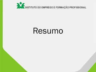 Resumo
 