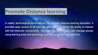 Understanding the role of digital technologies in education | PPTX