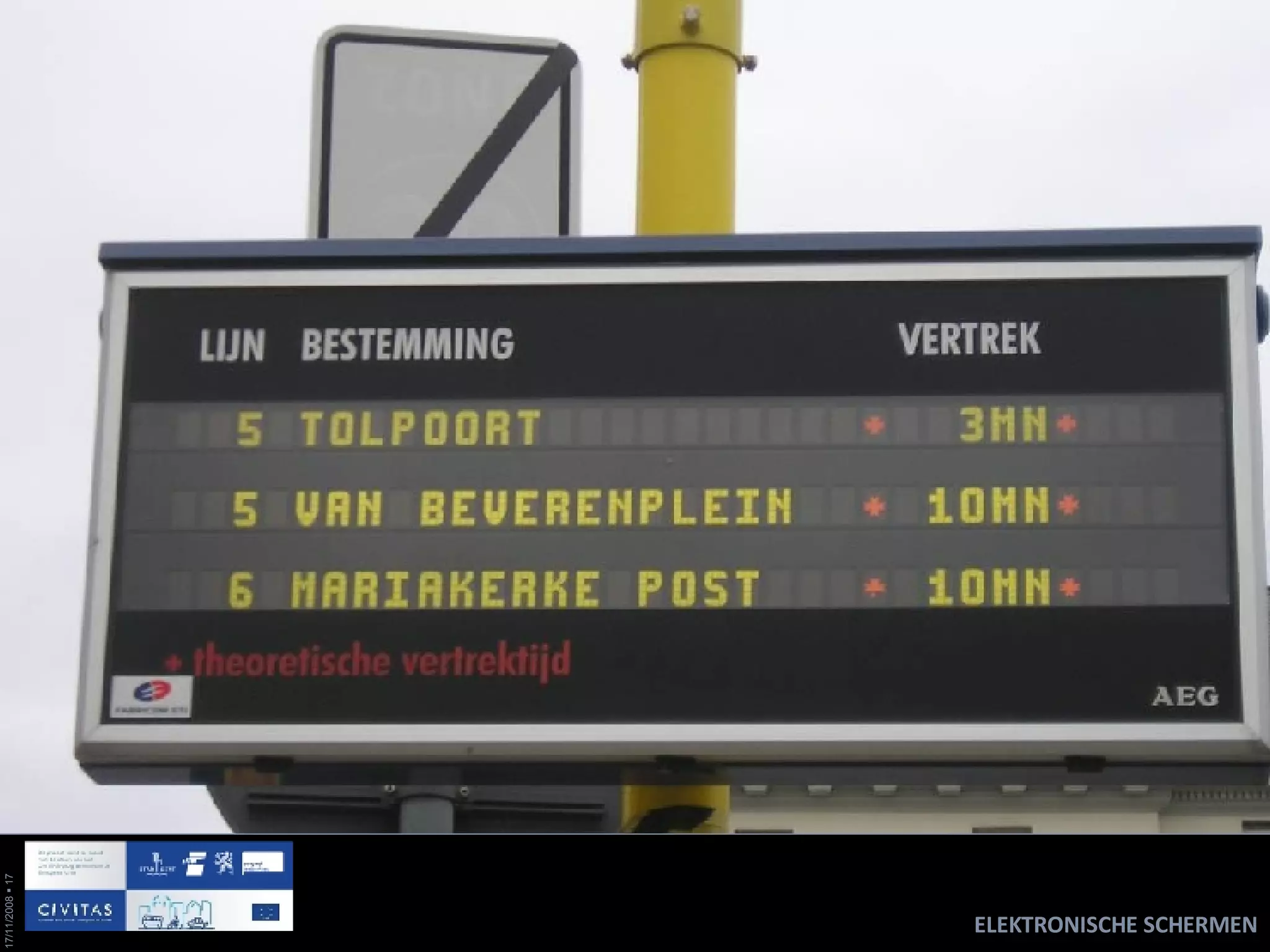 ELEKTRONISCHE SCHERMEN 