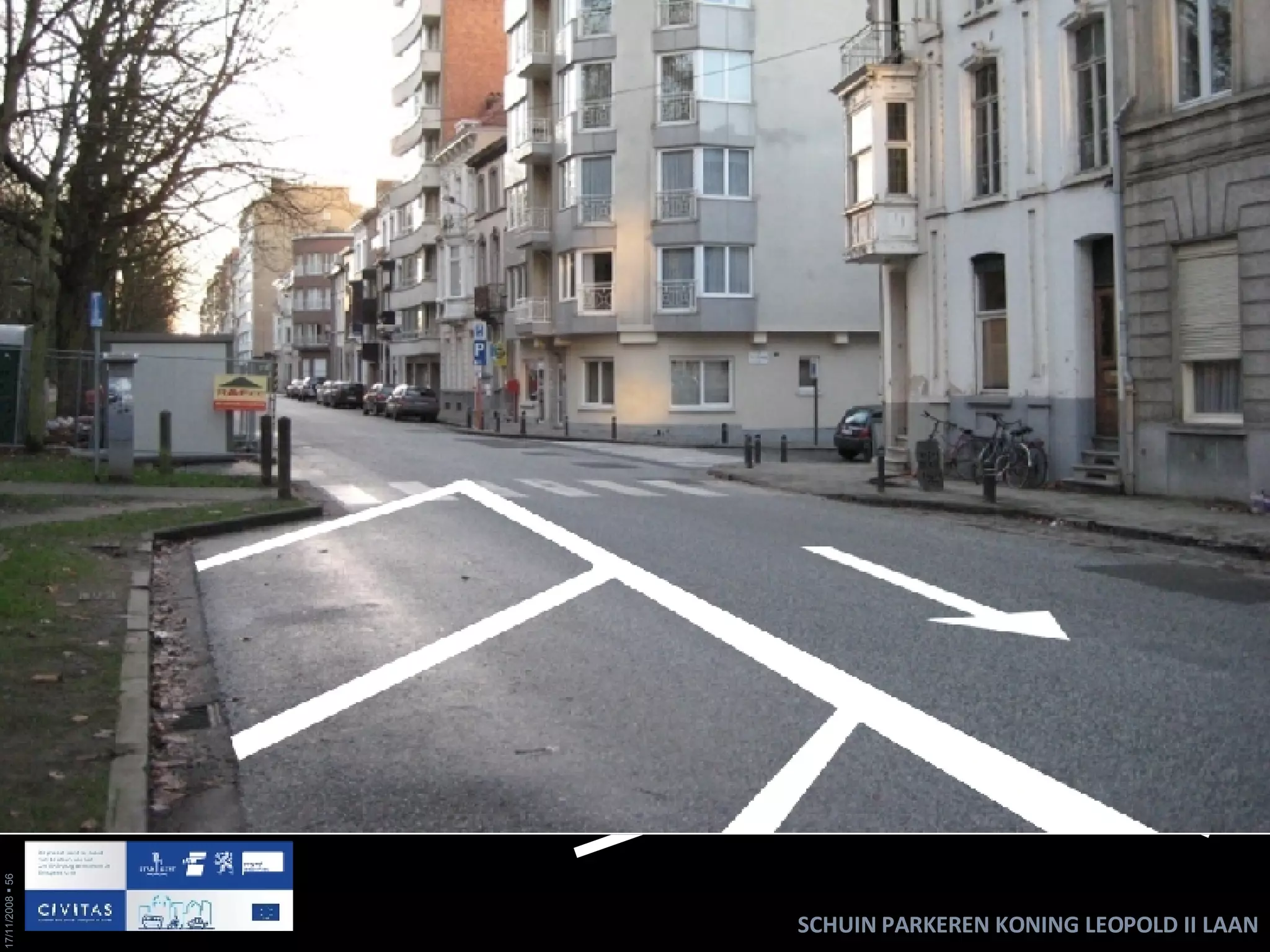 SCHUIN PARKEREN KONING LEOPOLD II LAAN 
