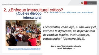 Ppt interculturalidad y enfoque crítico-mca