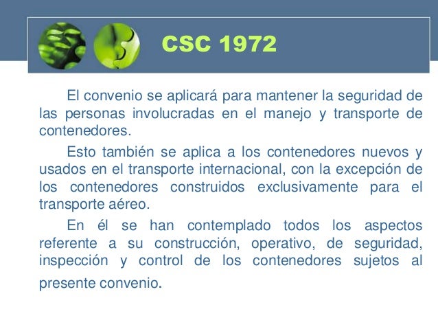 Convenio Internacional Sobre La Seguridad De Los | international convention for safe container Convenio Internacional Sobre La Seguridad De Los | international convention for safe container