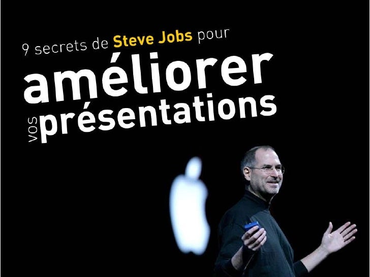 9 secrets de Steve Jobs pour améliorer vos présentations