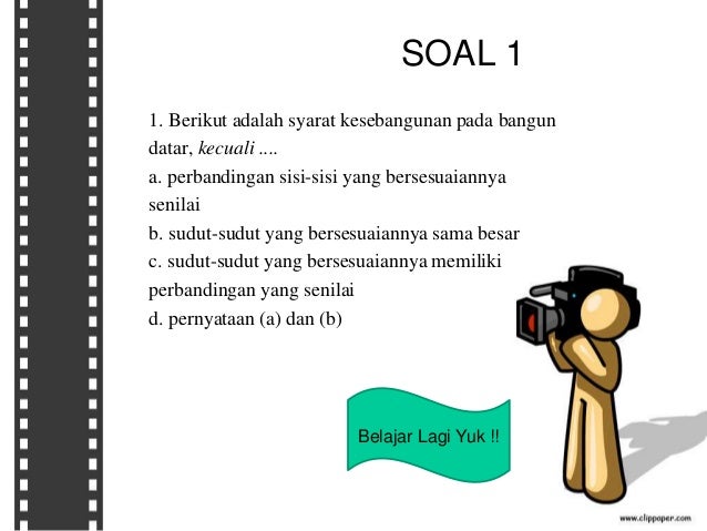 Ppt kesebangunan bangun datar