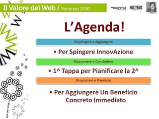 by Maurizio CAVAZZONI L’Agenda! 