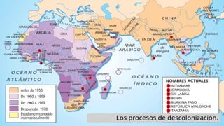 Historia y Consecuencias de la II Guerra Mundial y la Guerra Fría en ...