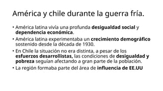 Historia y Consecuencias de la II Guerra Mundial y la Guerra Fría en ...