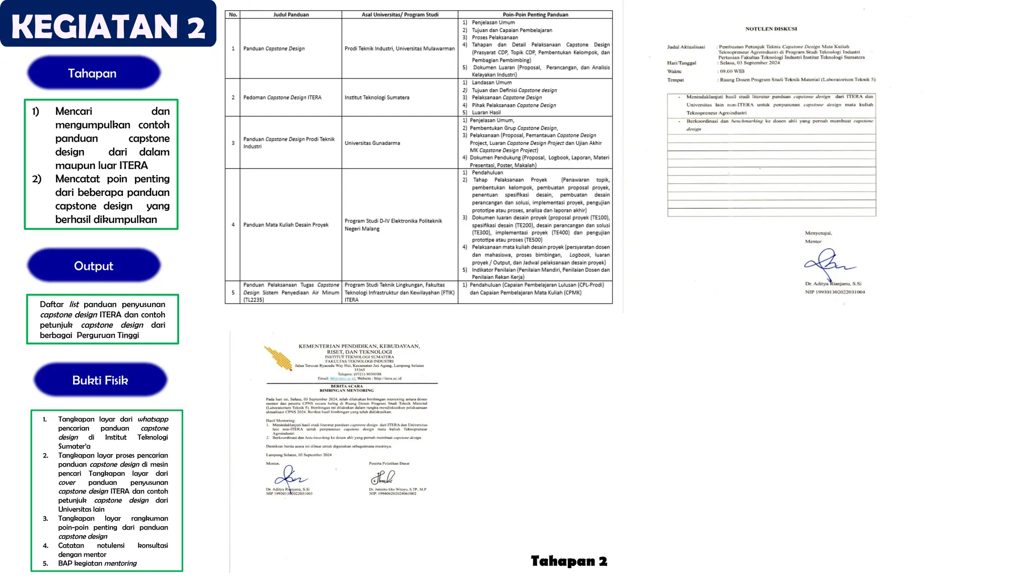 PPT-Laporan Aktualisasi cpns dosen kemdikbud2024 | PPTX