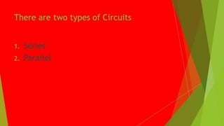 PPT Electric Circuits, Science for grade 5 | PPTX