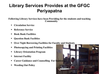 Library Presentation-NAAC | PPTX