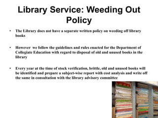 Library Presentation-NAAC | PPTX
