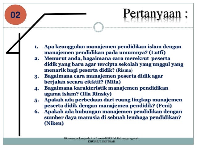Ppt Manajemen Khusnul Kotimah
