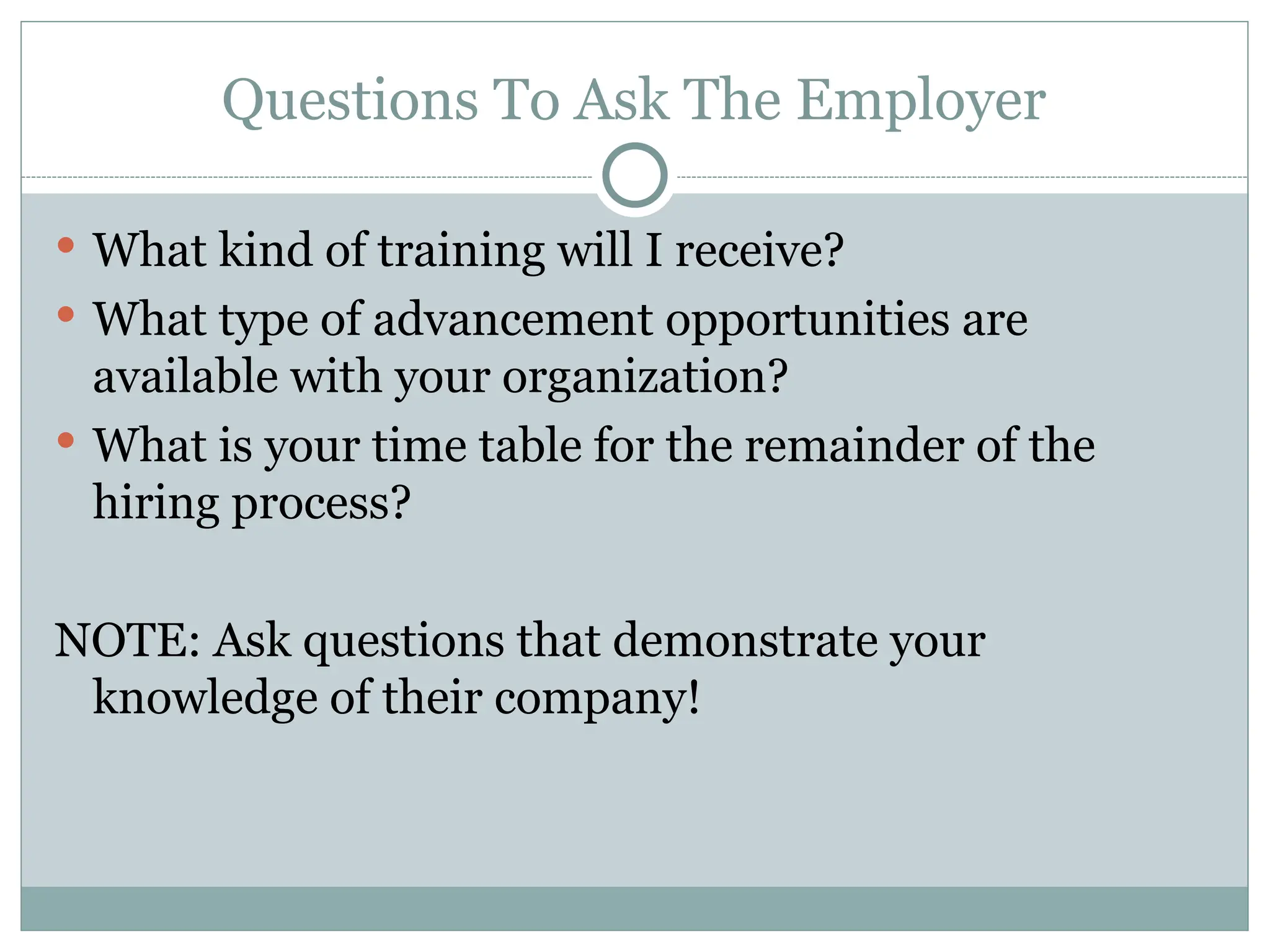 PPT- meeting 15 job interview 2 presentation.ppt