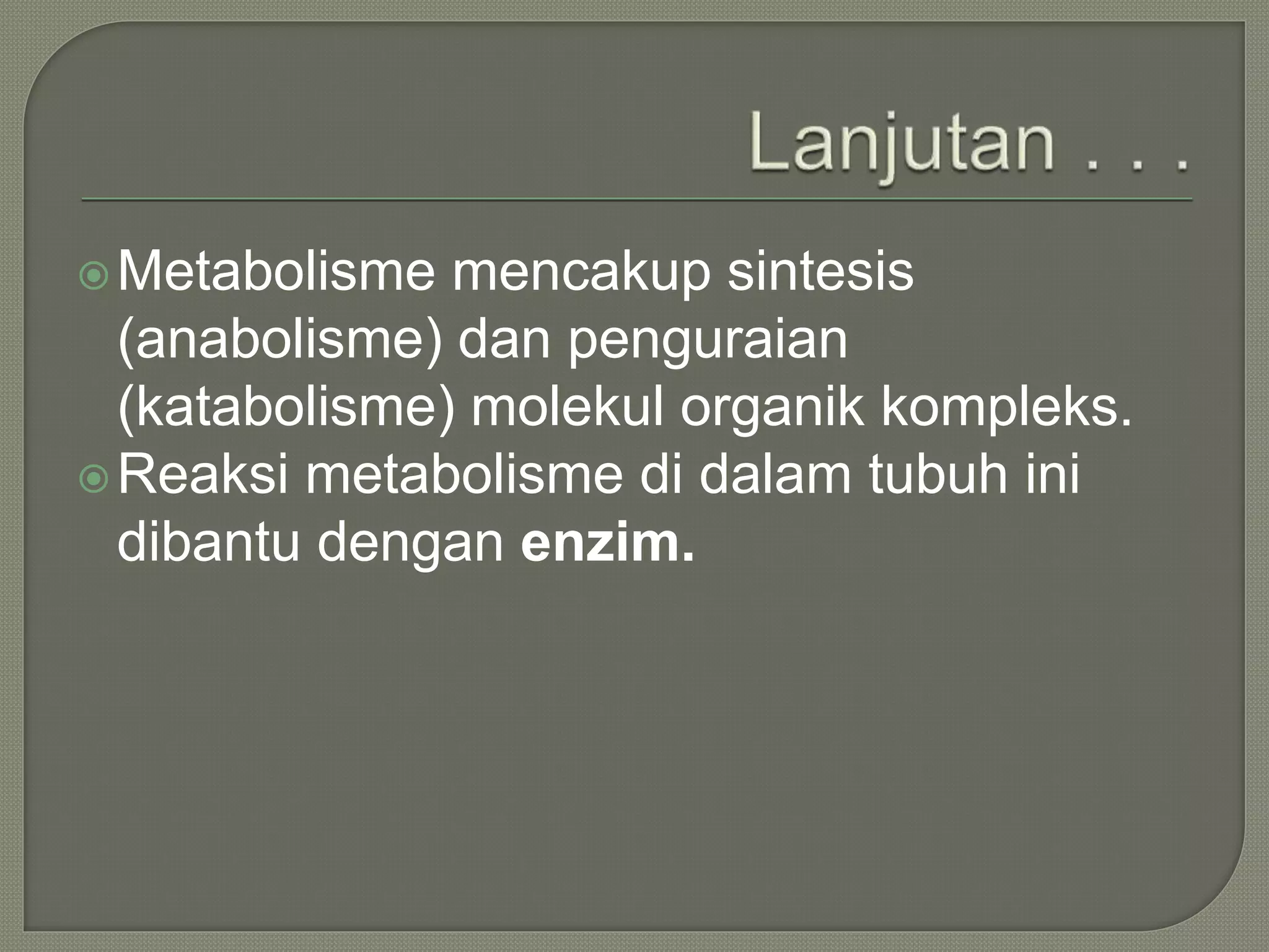 Metabolosomes Color Ppt metabolisme tubuh | PPTX