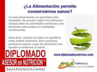 Alimentarnos es una acción voluntaria y consciente, pero motivada por el hambre, antojos y predilecciones personales.