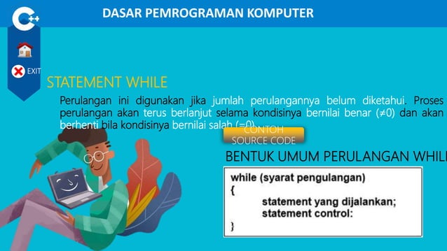 Ppt modul 4 perulangan | PPT | Free Download