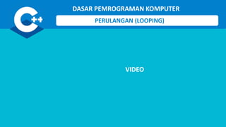 Ppt modul 4 perulangan | PPT