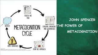 JOHN SPENCER
THE POWER OF
METACOGNITION
 