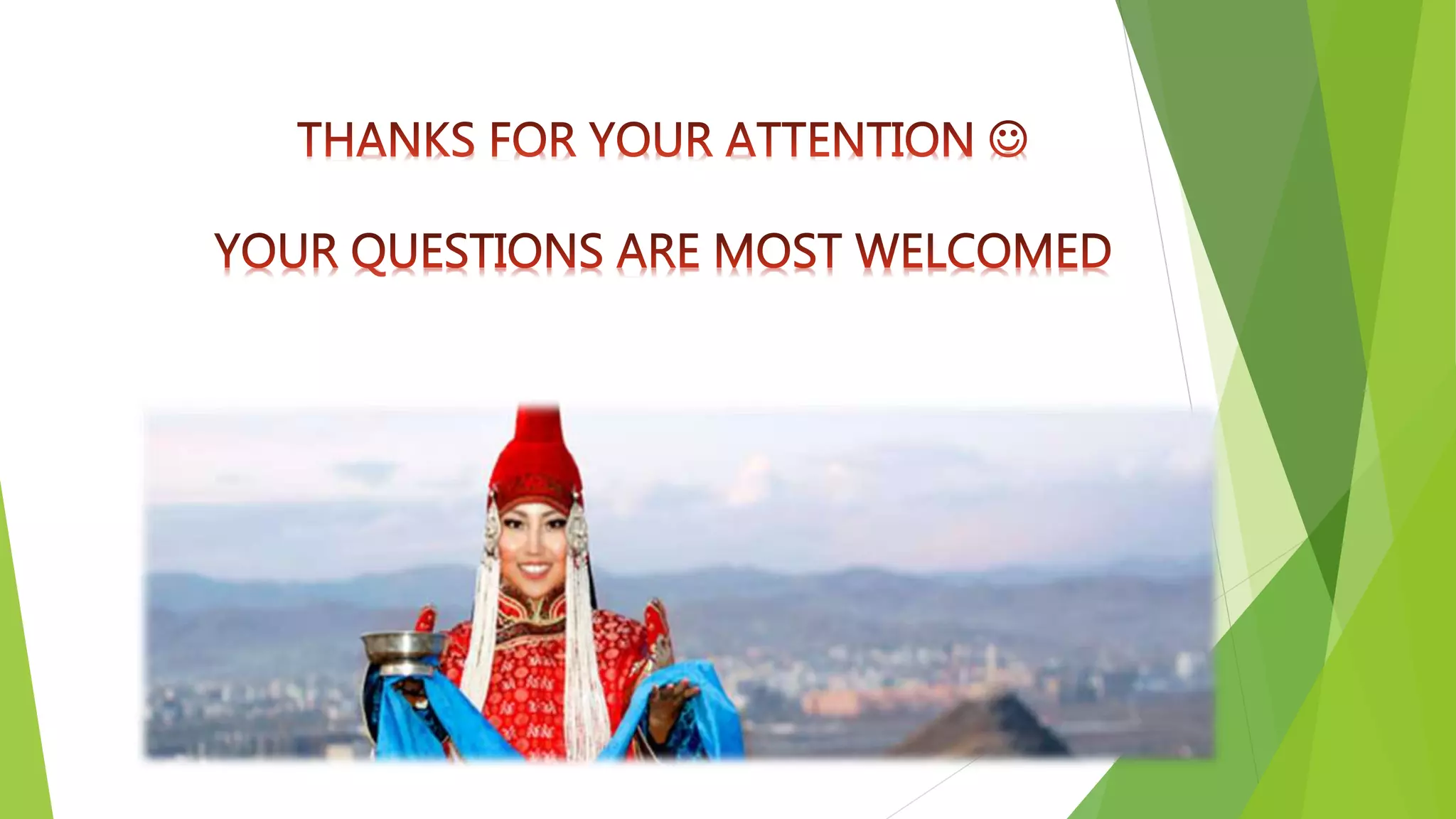 General introduction - Mongolia