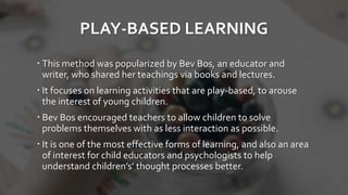 Most Popular Approaches to Preschool Education | PPTX
