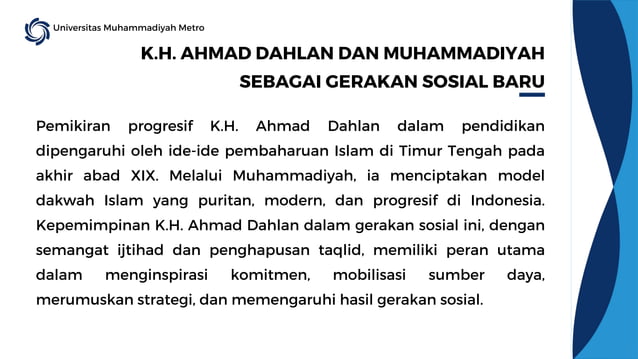PPT MUHAMMADIYAH SEBAGAI GERAKAN SOSIAL pptx PPT MUHAMMADIYAH SEBAGAI GERAKAN SOSIAL pptx