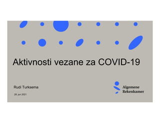 Aktivnosti vezane za COVID-19
Rudi Turksema
28. jun 2021.
 
