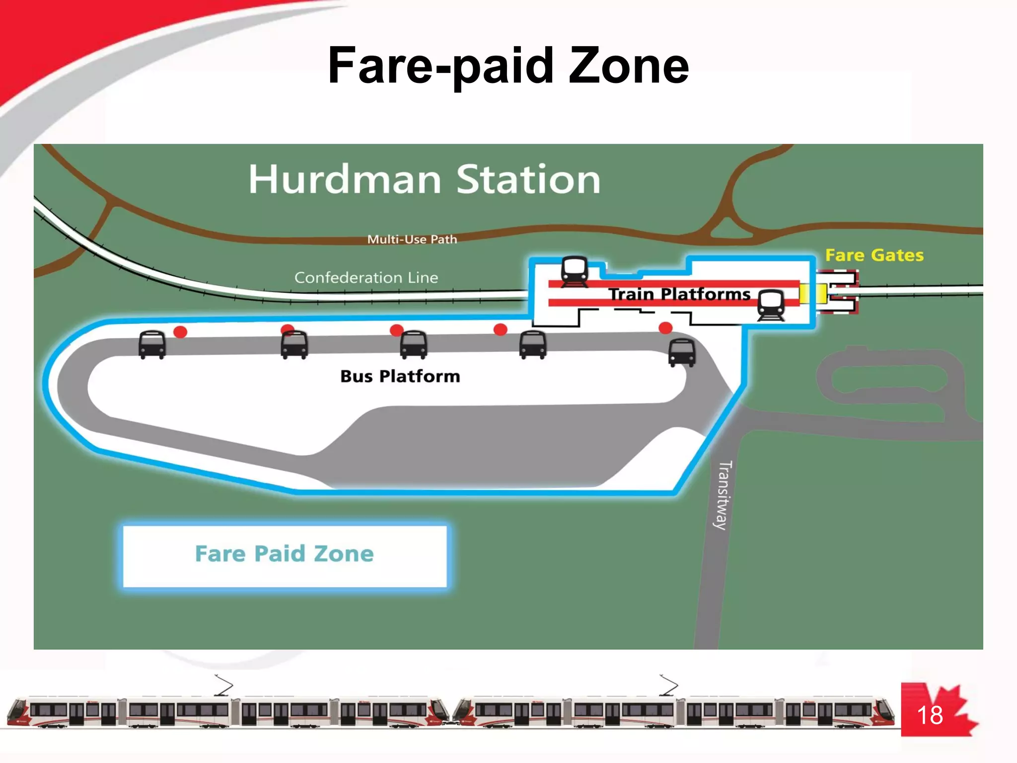 18
Fare-paid Zone
 