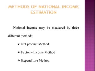 National Income Using Income Method Ppt on-national-income | PPTX