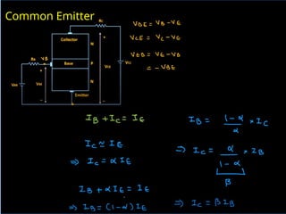 Common Emitter
 