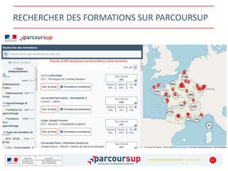 22/01/2020
RECHERCHER DES FORMATIONS SUR PARCOURSUP
11
 