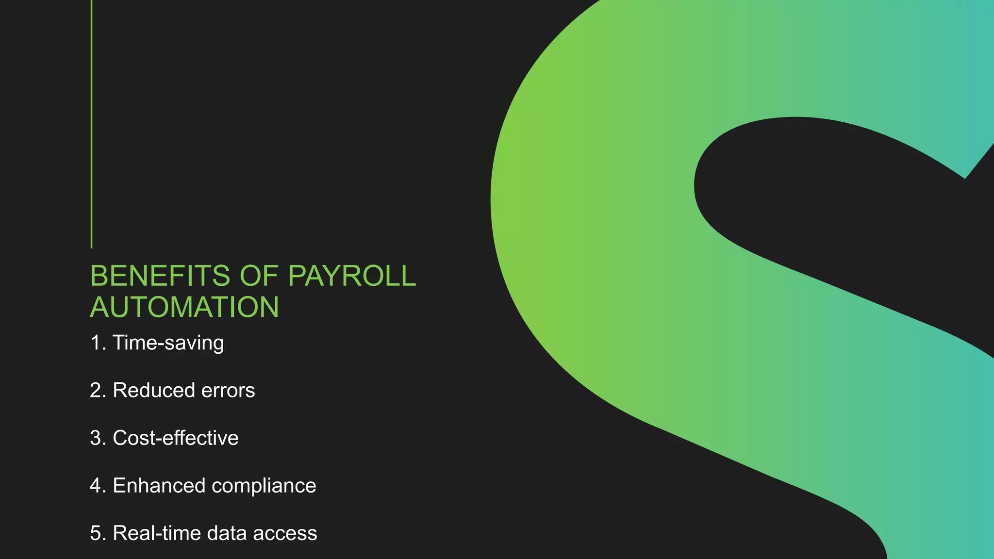 Payroll Automation Benefits and Challenges | PPTX