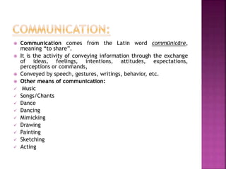 Communication Skill | PPTX