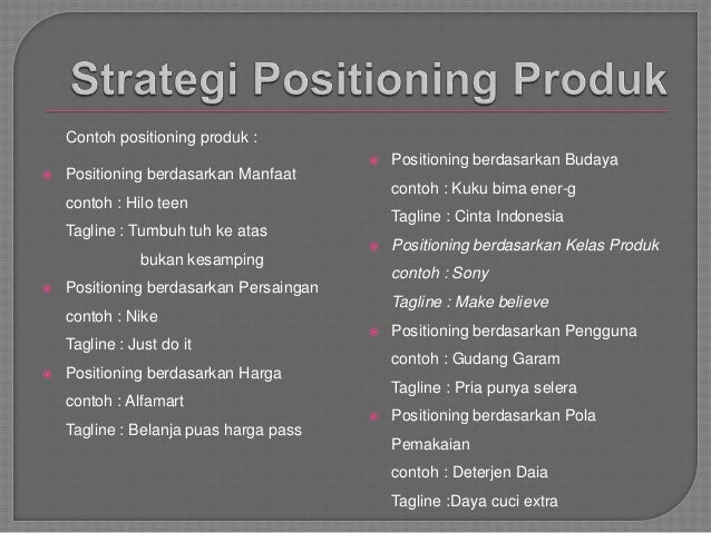 Analisis STP Pada Produk SONY