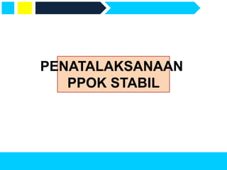 PENATALAKSANAAN
PPOK STABIL
 