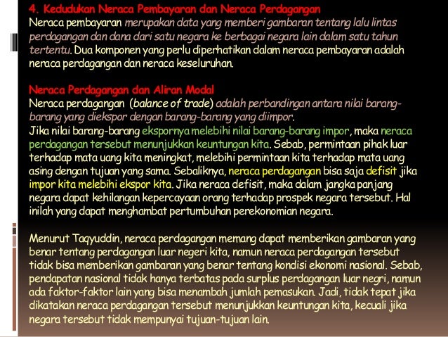 Ekonomi Makro Islam Konsep Dasar Data Dan Indikator Pengukuran Kegi