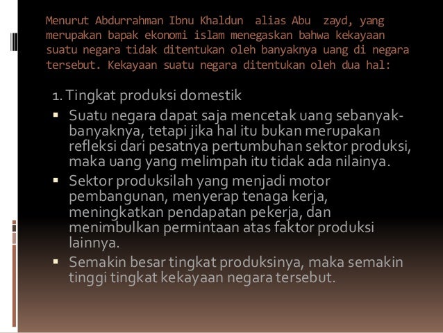 Ekonomi Makro Islam Konsep Dasar Data Dan Indikator Pengukuran Kegi