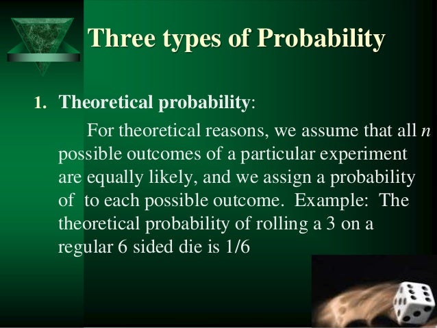 types of probability