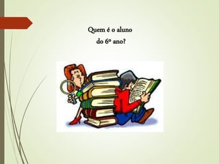 Quem é o aluno
do 6º ano?
 