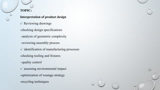 Ppt Project Management In Manufacturing Pptx