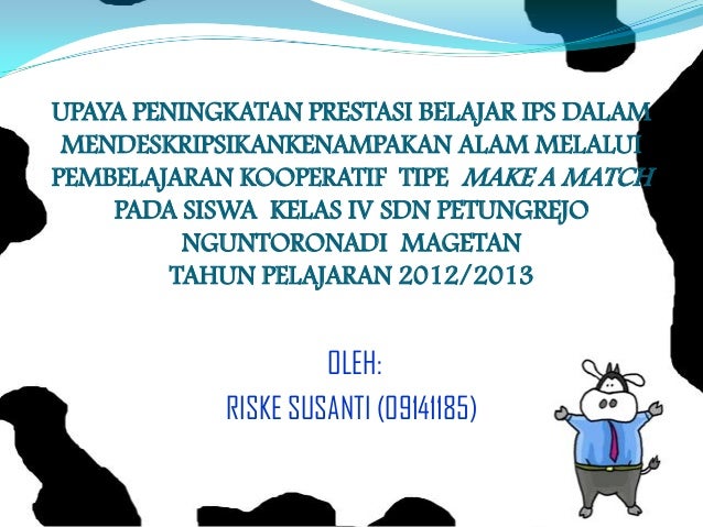 Contoh Presentasi Ptk Power Point  Giat Belajar