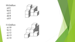 11.Gráfico:
a) 10
b) 11
c) 12
d) 13
e) 14
10.Gráfico:
a)11
b)12
c)13
d)14
e)15
 