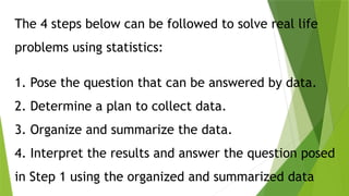 Q4_W1-INTRO-TO-STATISTICS.pptxyesyesyesyes | PPTX