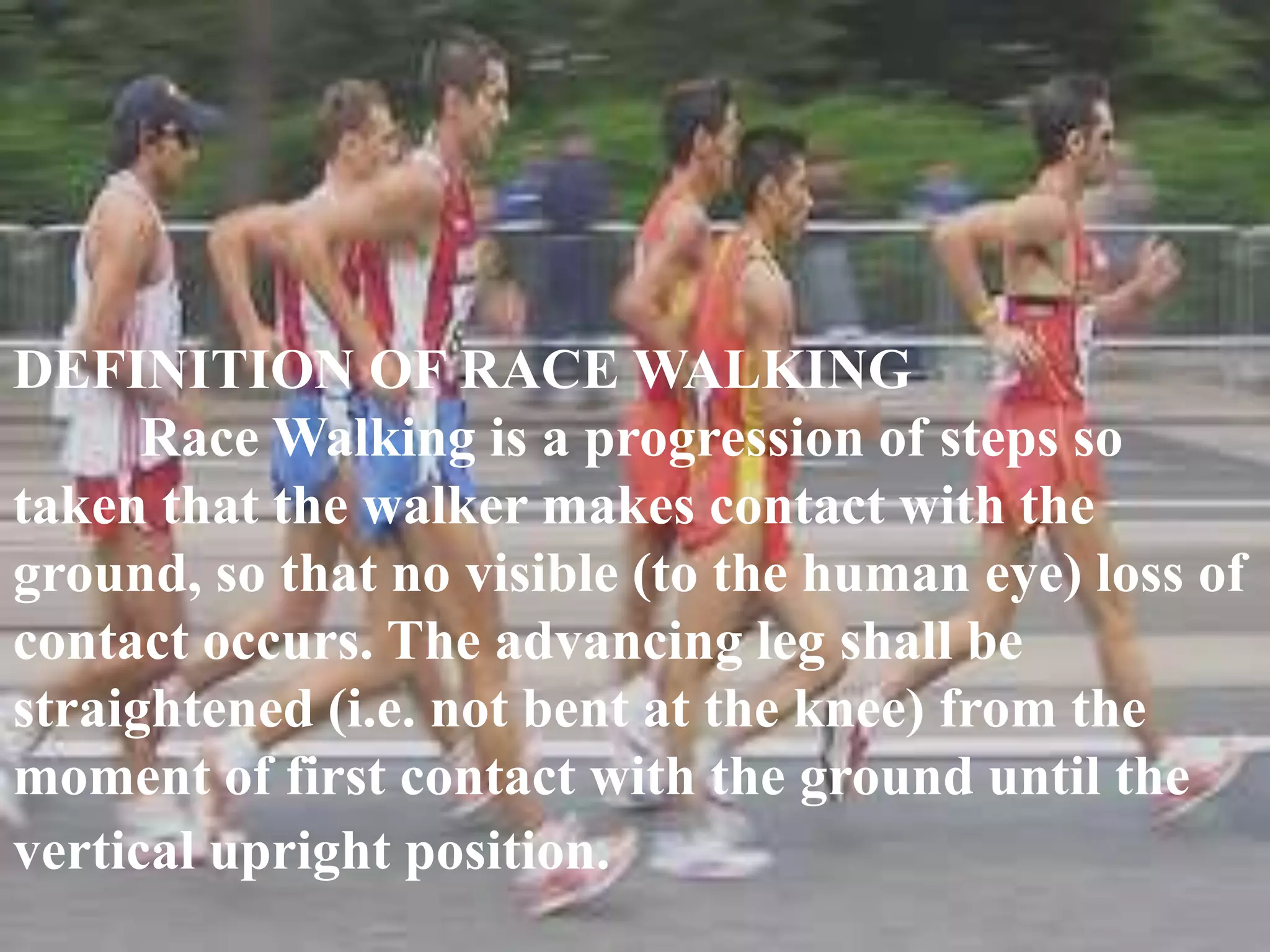 PPT Race walking | PPT