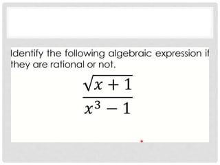PPT-Rational Functions, Equations and Inequalities.pptx