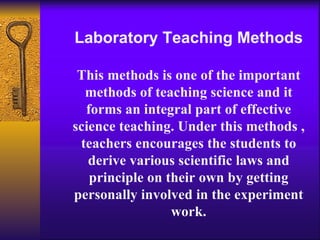 Laboratory Method!