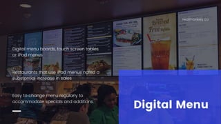 Top 10 tech trends in restaurant industry | PDF