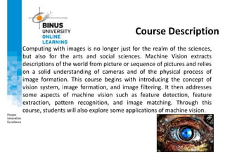PPT s01-machine vision-s2 | PDF