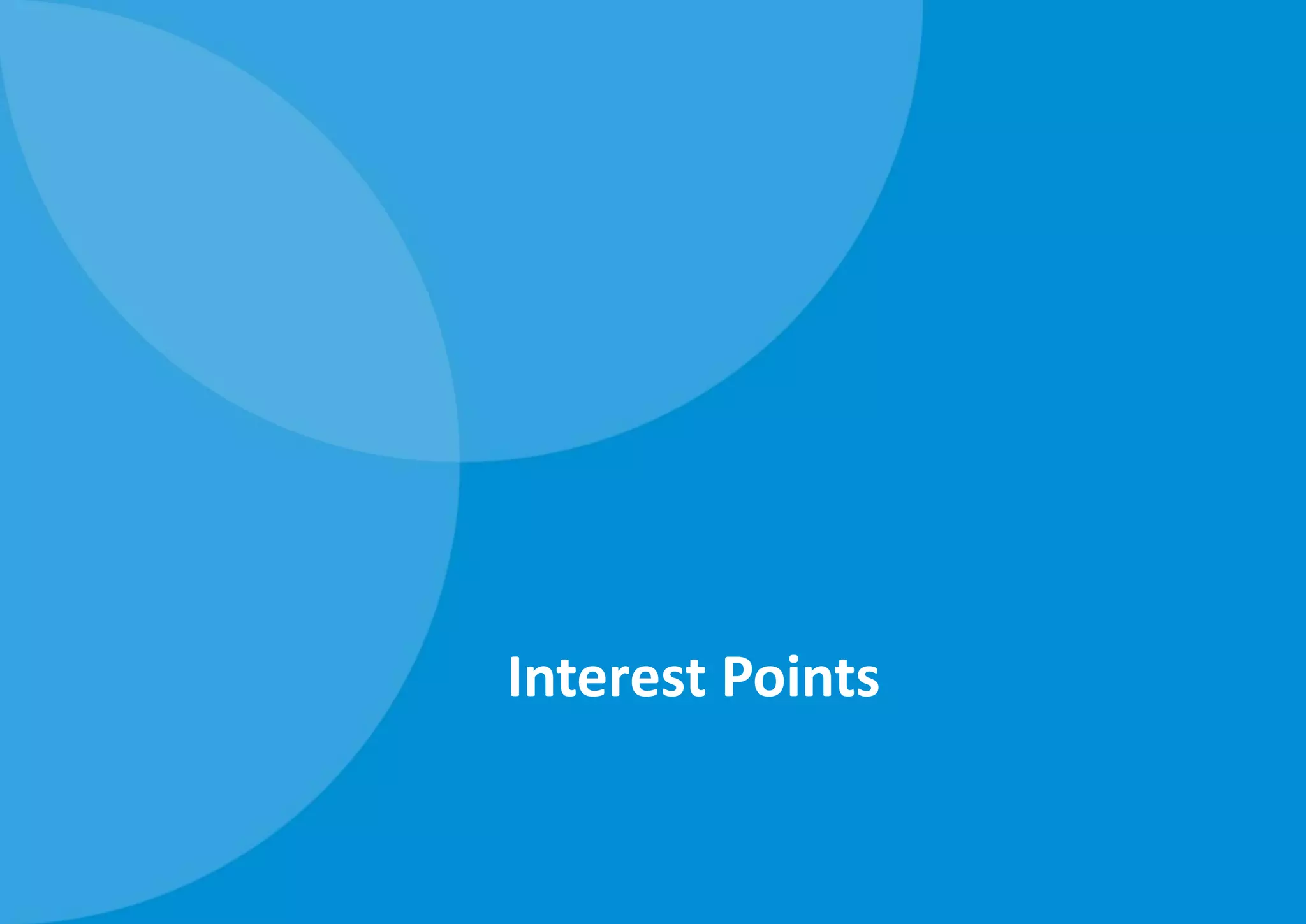 Interest Points
 