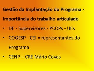 os materiais de orientação construídos para a realização do PSL na Escola Pública 