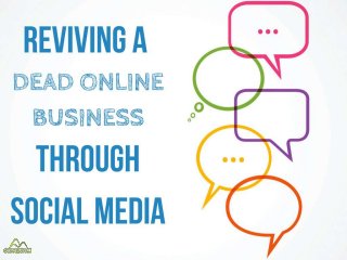 Reviving a dead online business through social media
 